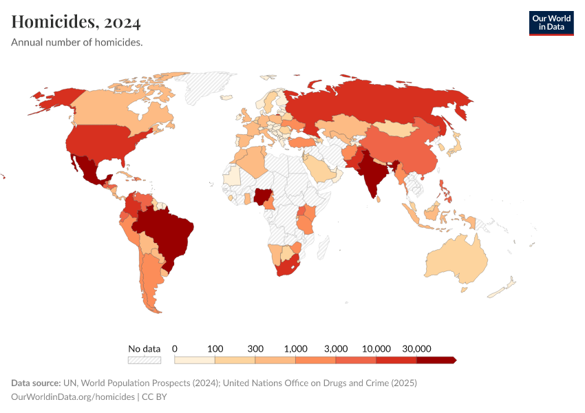 A thumbnail of the "Homicides" chart